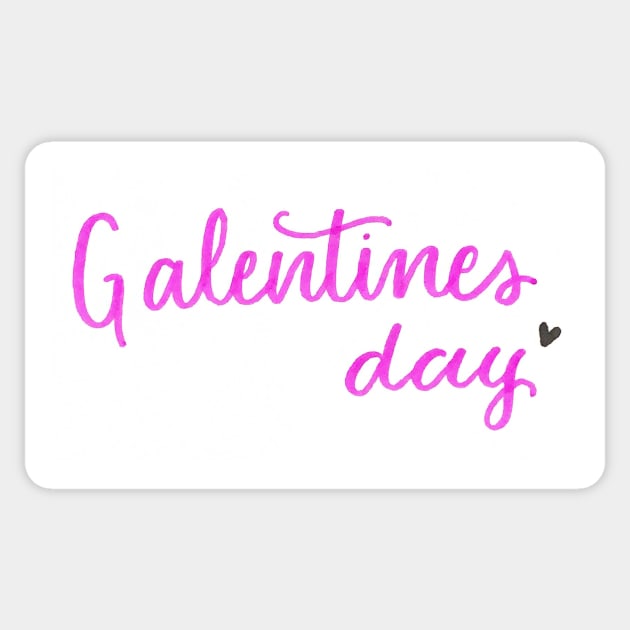 Galentines day Sticker by nicolecella98